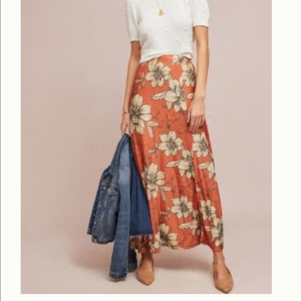 Floral FARM Rio Maxi Skirt, L - Picture 2 of 10